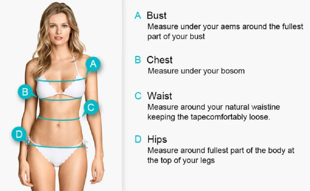 Metal Chain Decoration Swimwear Women Bikini Push Up Swimsuit Two Pieces Bathing Suit - The Clothing Company Sydney