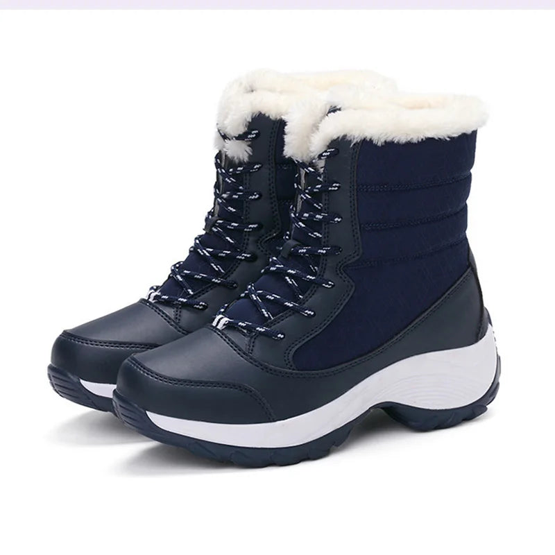 Women's Fur Winter Snow Ankle Boots The Clothing Company Sydney