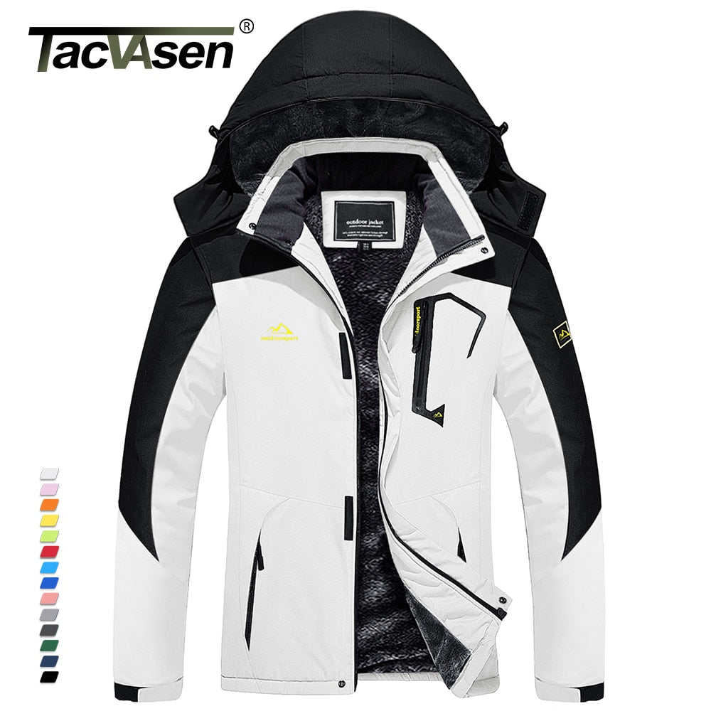 Winter Fashion Ski Snowboard Jacket Women's Thermal Fleece Waterproof Fish Casual Work Rain Jacket Coat Windbreaker Parka The Clothing Company Sydney