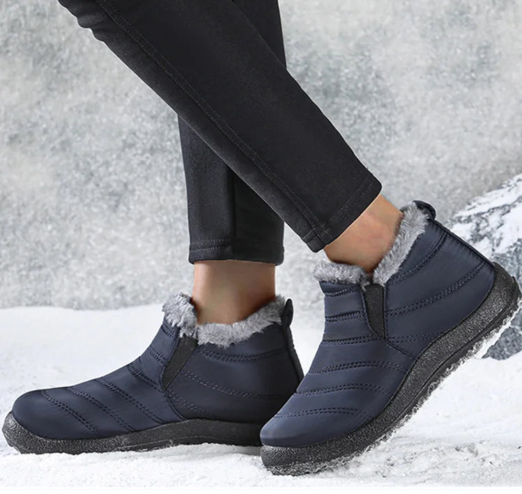 Men's Winter Snow Slip On Anke High Boots The Clothing Company Sydney