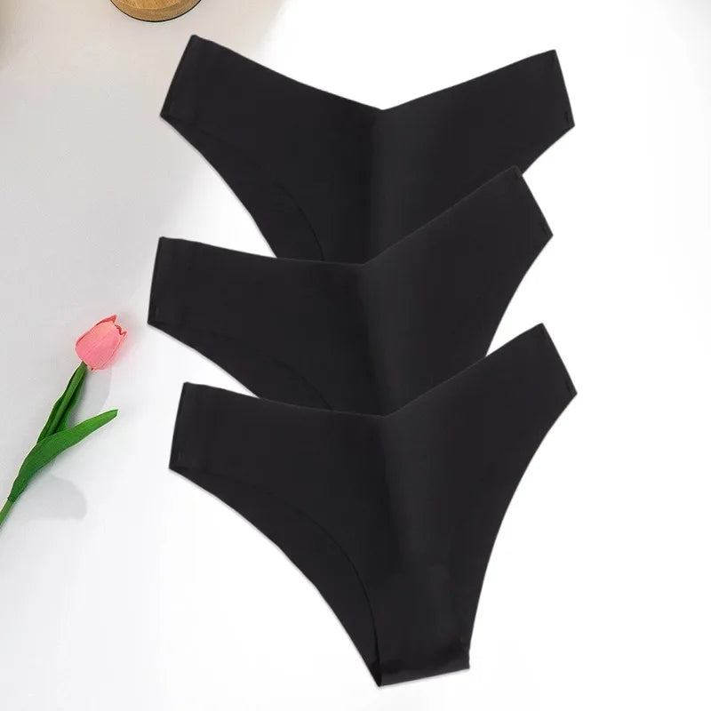 3 Pack Women's Seamless Panties Underwear Lingerie Intimate Briefs Ladies Underpants Brief Set The Clothing Company Sydney