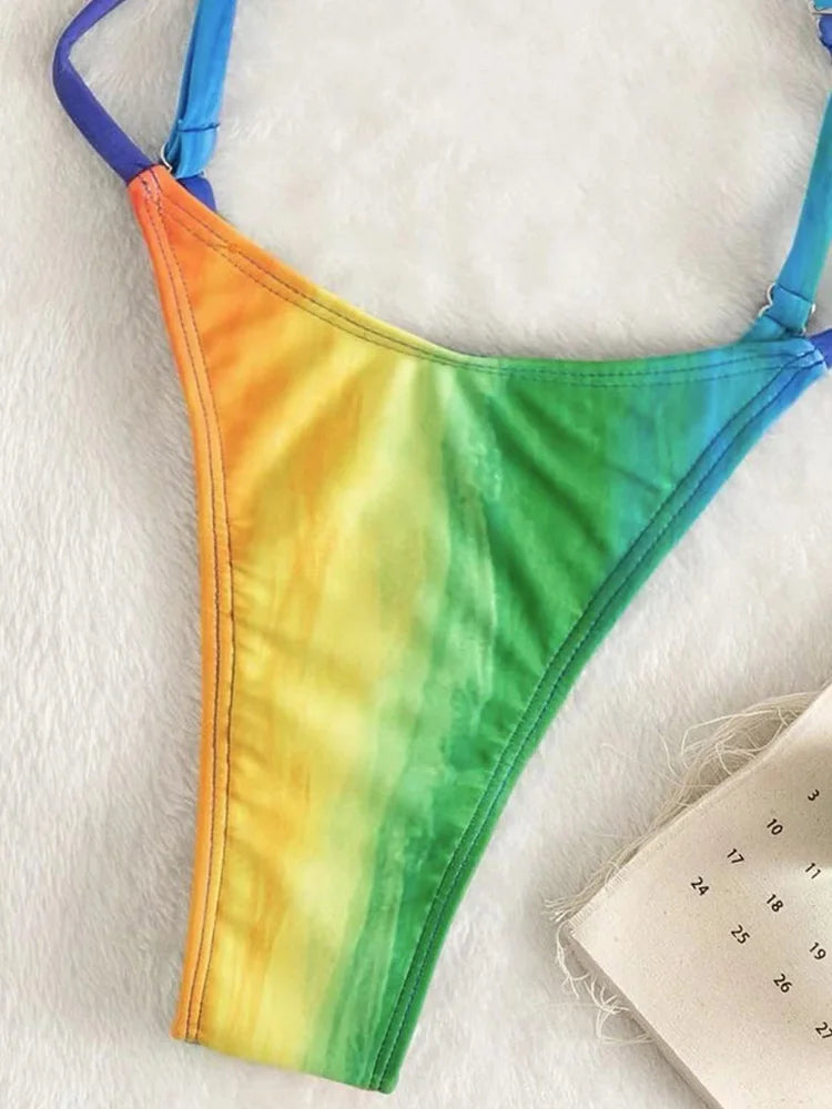 Extreme Mini Micro String Women Swimwear One Piece Swimsuit Female Cross Backless Monokini High Cut Bathing Suit The Clothing Company Sydney