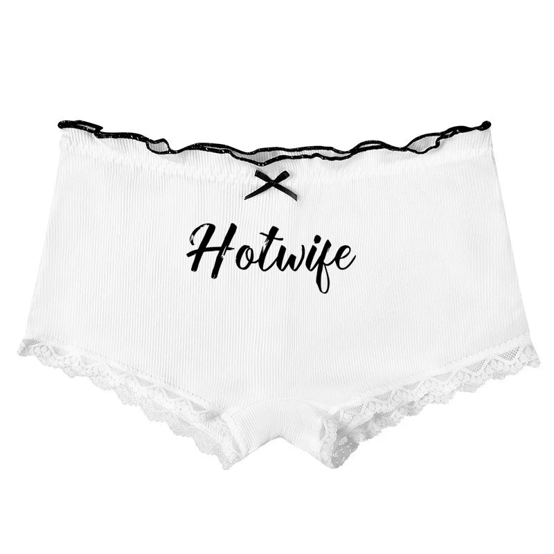Printed Bow Underwear for Women Lace Boy shorts Comfortable Lovely Panties Womens Shorts Panties Briefs The Clothing Company Sydney