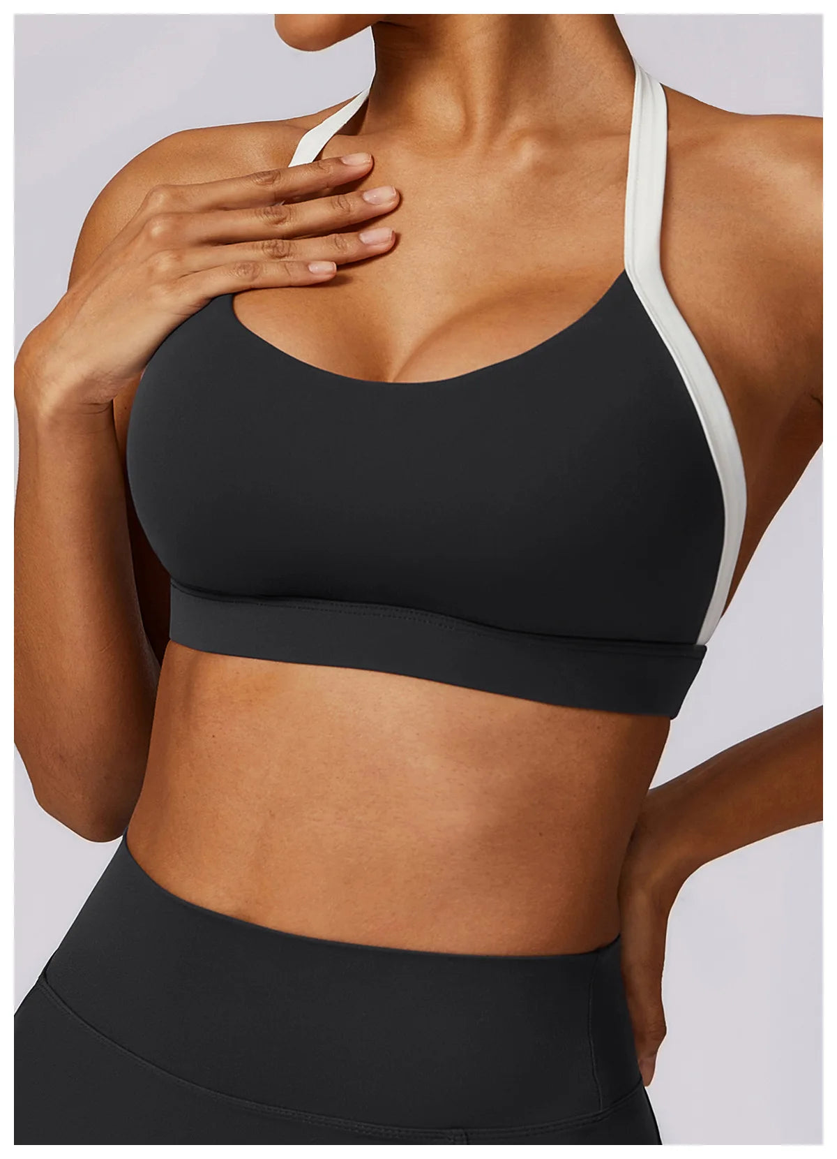 2 Piece Womens Tracksuit Yoga Set Workout Sportswear Gym Clothing Fitness Long Sleeve Crop Top High Waist Leggings Sports Suits - The Clothing Company Sydney