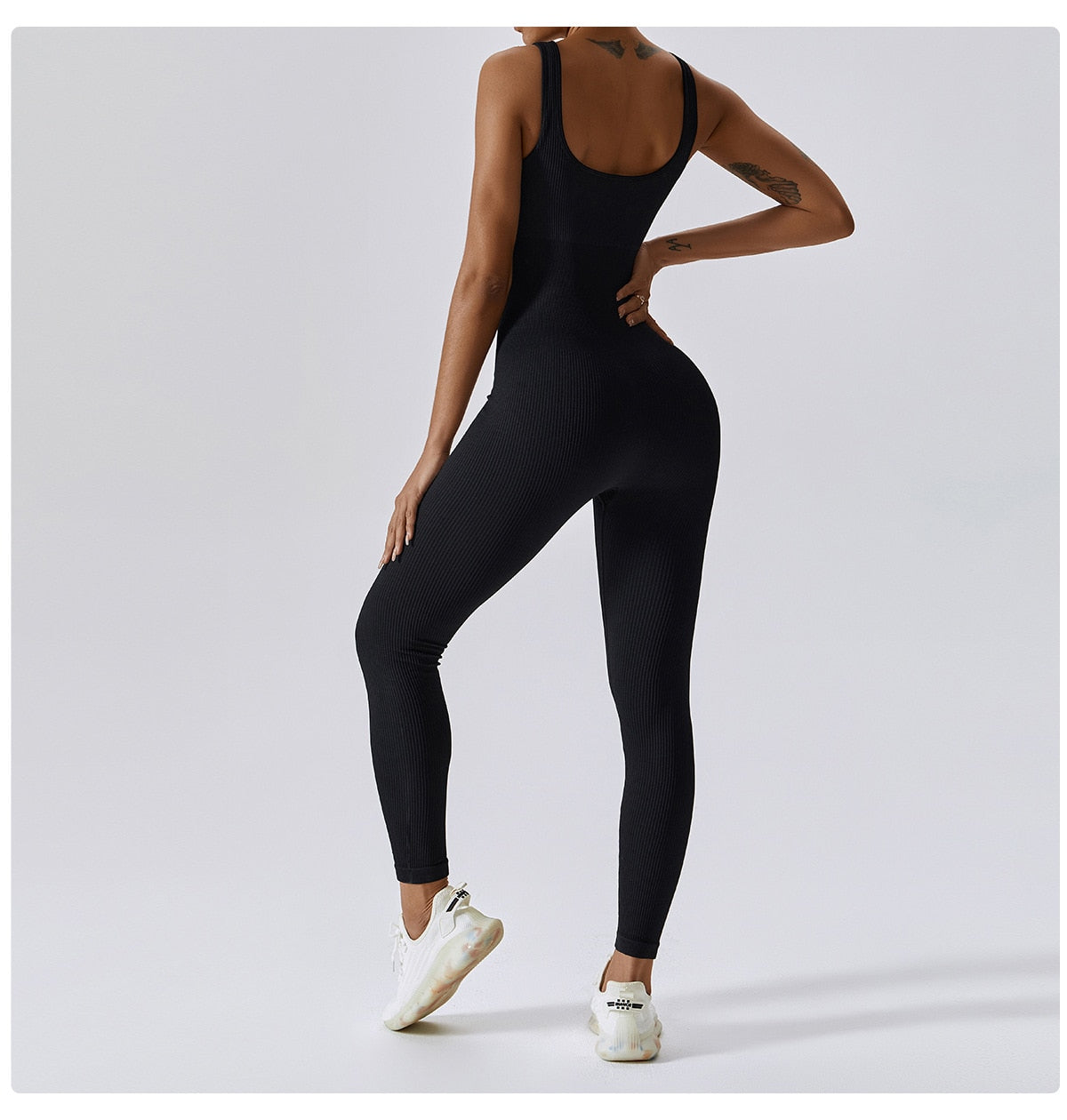 Spring Seamless One-Piece Yoga Clothes Sportswear Women's Gym Push Up Workout Clothes Fitness Sports Stretch Bodysuit Yoga Suit The Clothing Company Sydney