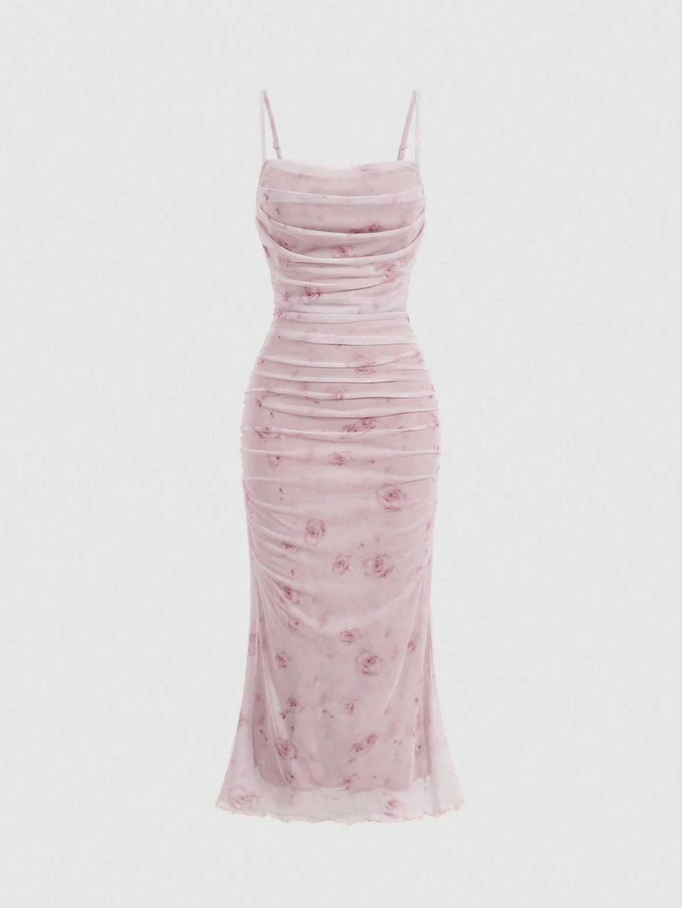 Y2K Floral Milkmaid Dress – Women’s Square Neck Slim Cami Dress for Summer The Clothing Company Sydney
