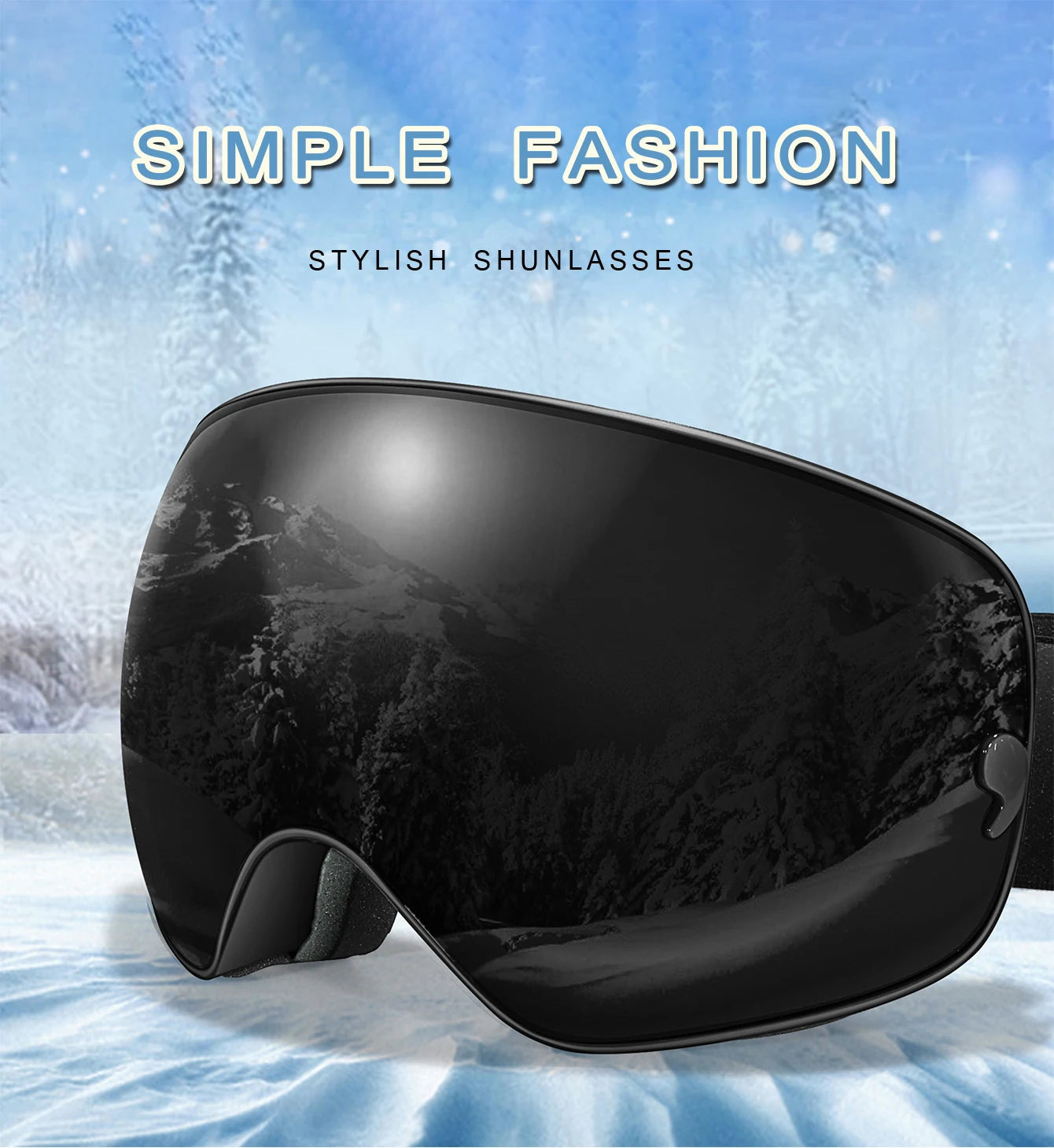 Sports Ski Anti-fog Snow Goggles The Clothing Company Sydney