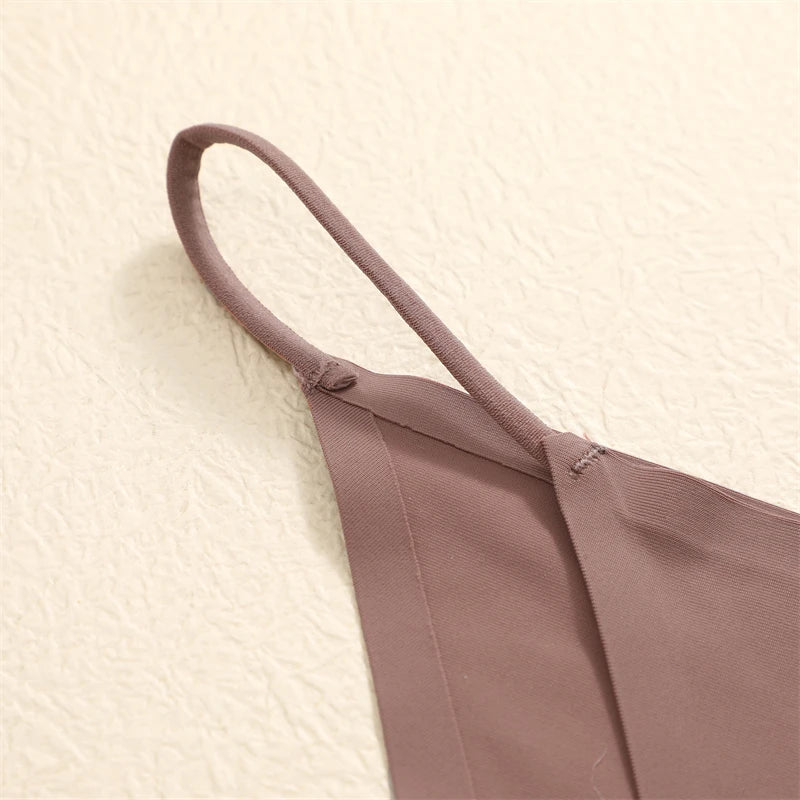3 Pack Women Seamless Thongs Low Waist Bikini Panties Female Underpants T-back Underwear - The Clothing Company Sydney