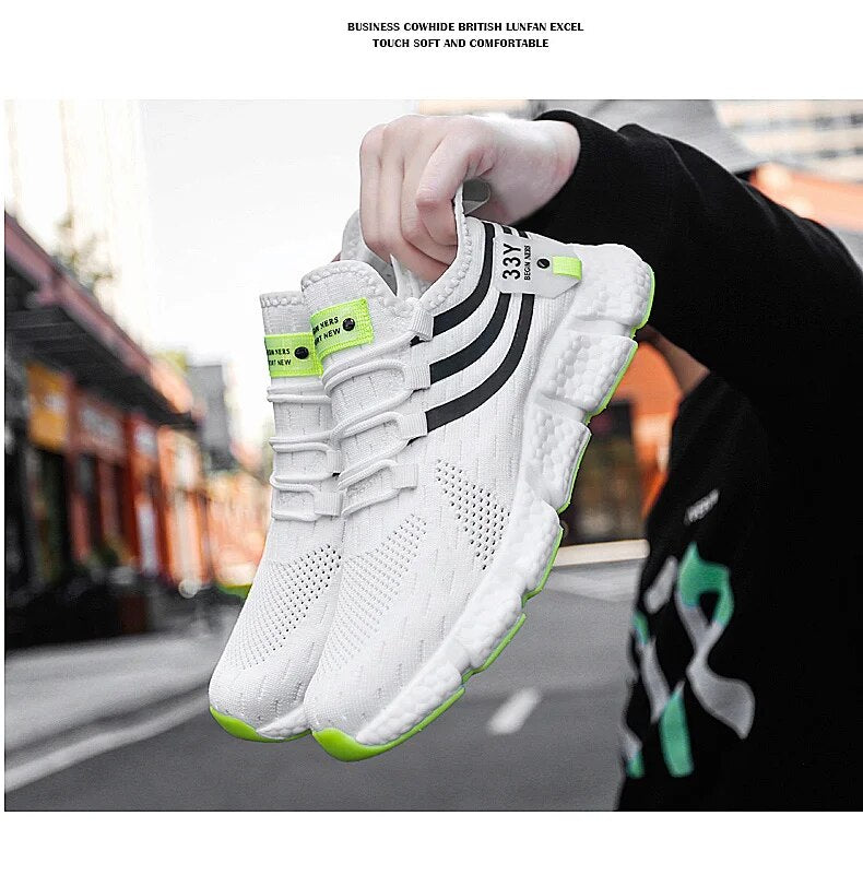 Men's Shoes Sneakers Male Tennis Comfortable Casual Shoes Black Sneaker Male Footwear Summer Men's Sneakers The Clothing Company Sydney