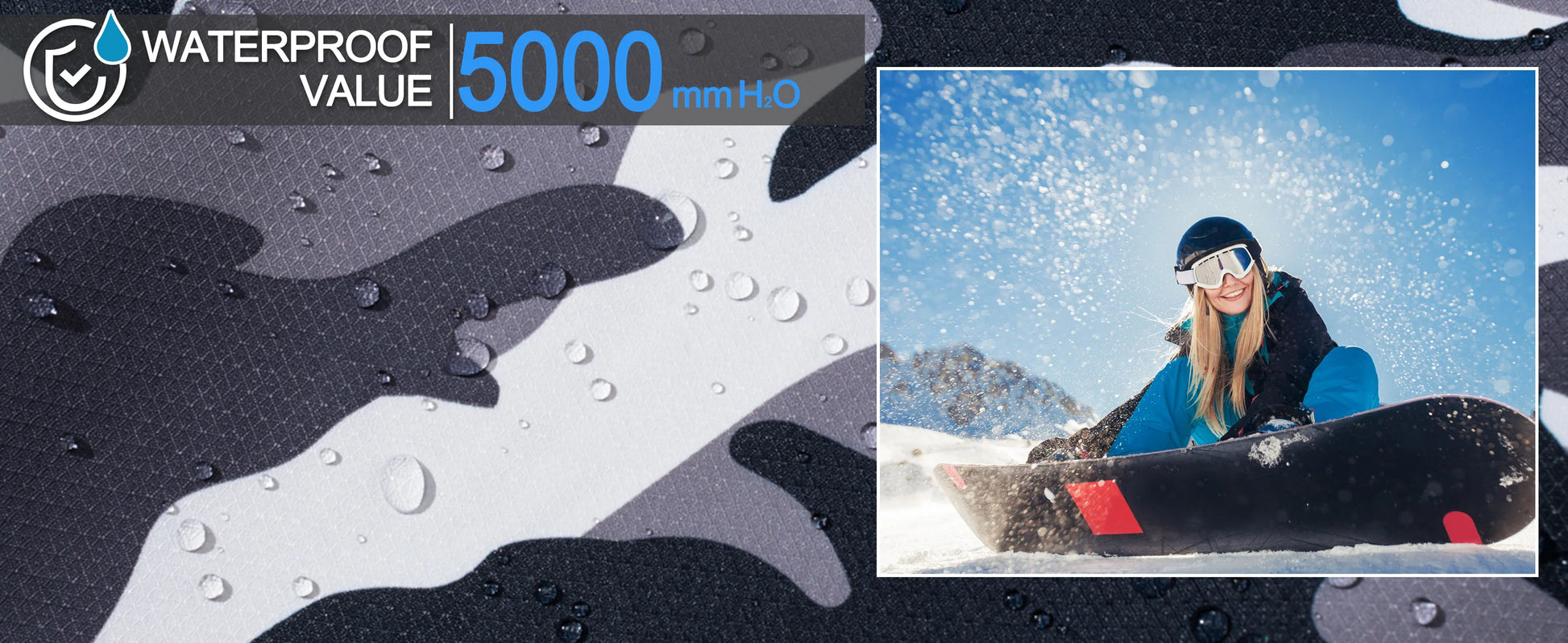 3 in 1 Fleece Lining Jackets Women's Winter Ski Snowboard Jacket Hooded Coats Windproof Water Resistance Hiking Parka - The Clothing Company Sydney