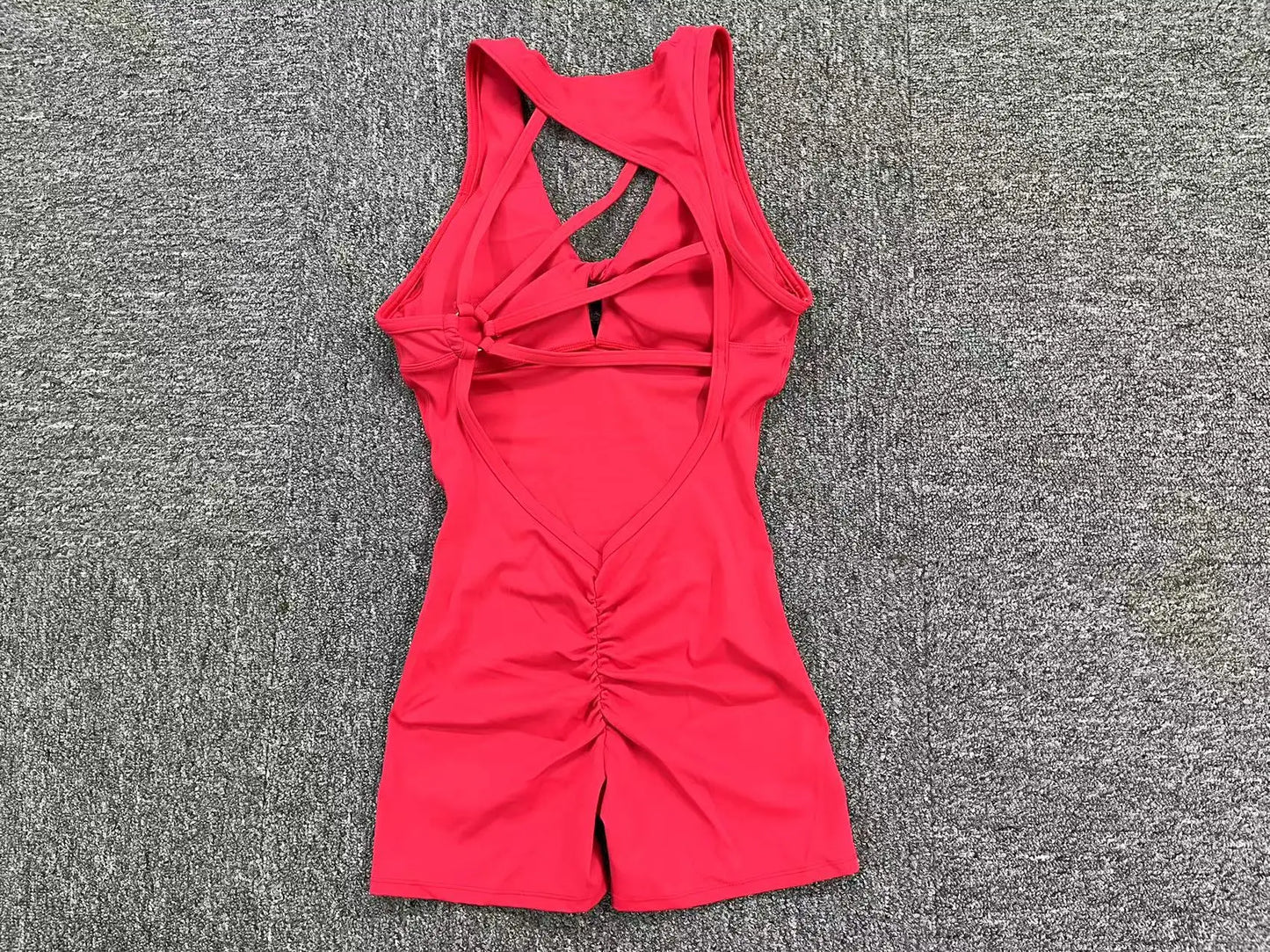 Women's Padded Jumpsuit Sport Yoga Set Bodysuit Fitness Wear Gym Sportswear High Elastic Workout Running Clothes - The Clothing Company Sydney