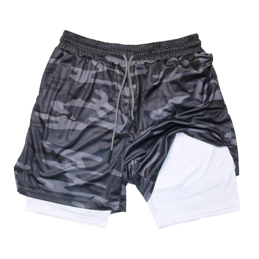 Men’s Multi-Pocket Workout Shorts – Lined Fitness, Running & Beachwear Shorts The Clothing Company Sydney