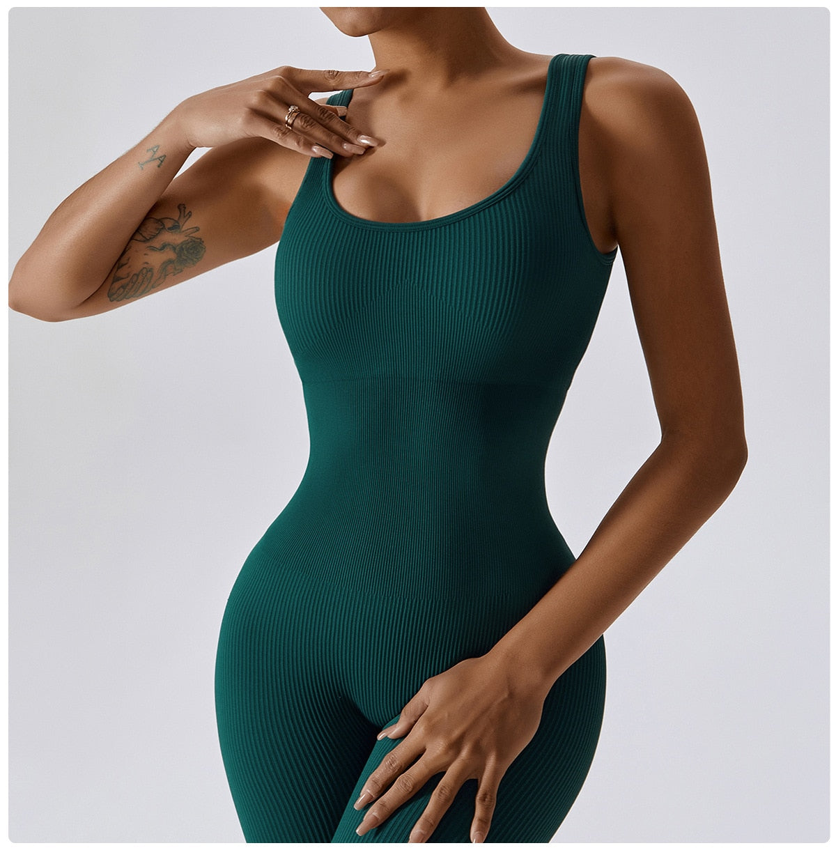 Spring Seamless One-Piece Yoga Clothes Sportswear Women's Gym Push Up Workout Clothes Fitness Sports Stretch Bodysuit Yoga Suit The Clothing Company Sydney