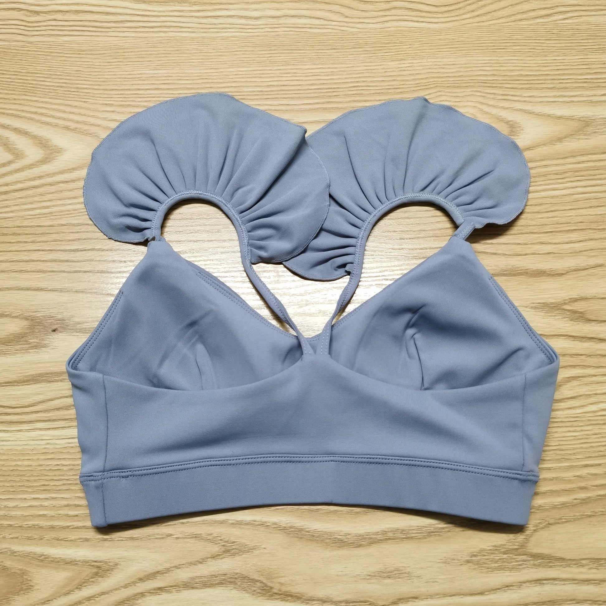 Two Piece Set Women's Yoga Gym Running Badminton Skirt Suit Crop Top Sports Bra Stacked Shorts Tennis Skirt Workout Clothing The Clothing Company Sydney