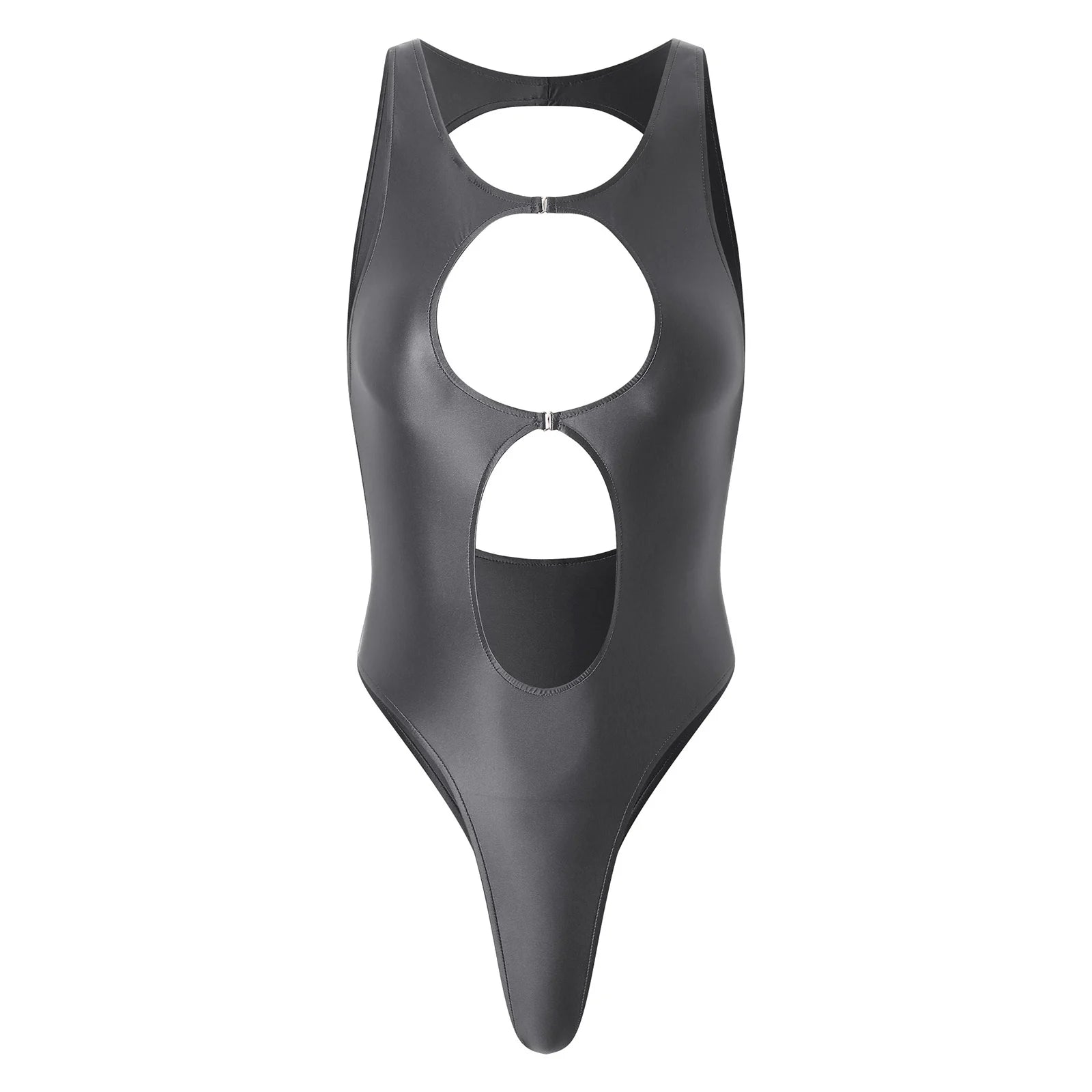 One Piece Womens Bodysuit High Cut Tight Monokini Summer Swimsuit Party Romper Swimwear - The Clothing Company Sydney