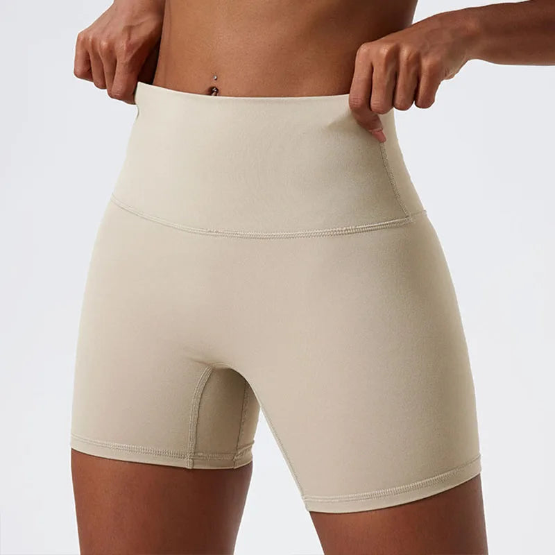Yoga Clothing Push Up Gym Shorts Womens High Waist Sports Leggings Workout Cycling Shorts - The Clothing Company Sydney