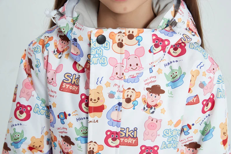 Children's Jumpsuit Ski Wear Snow Suit Snowboarding Clothing Windproof Waterproof Winter Outdoor Costumes For Boy's and Girl's The Clothing Company Sydney