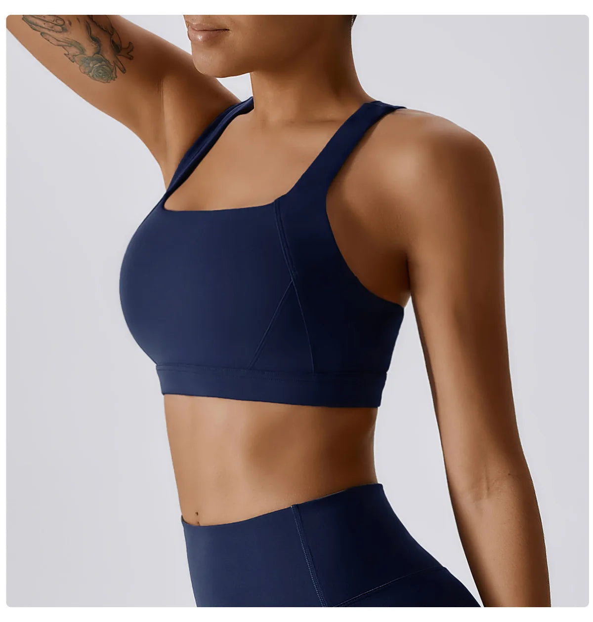 Crossed Shoulder Strap Yoga Bra Chest Pad Running Sports Bra Gym Top Women Stretch Pull Up Underwear Vest Fitness Tank Top The Clothing Company Sydney