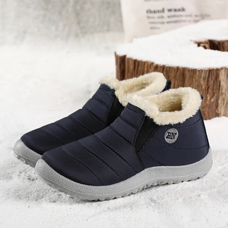Men's Boots Snow Hiking Winter Boots For Men Outdoor Men Shoes Platform Work Shoes Footwear - The Clothing Company Sydney