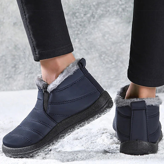 Men's Winter Snow Slip On Anke High Boots The Clothing Company Sydney