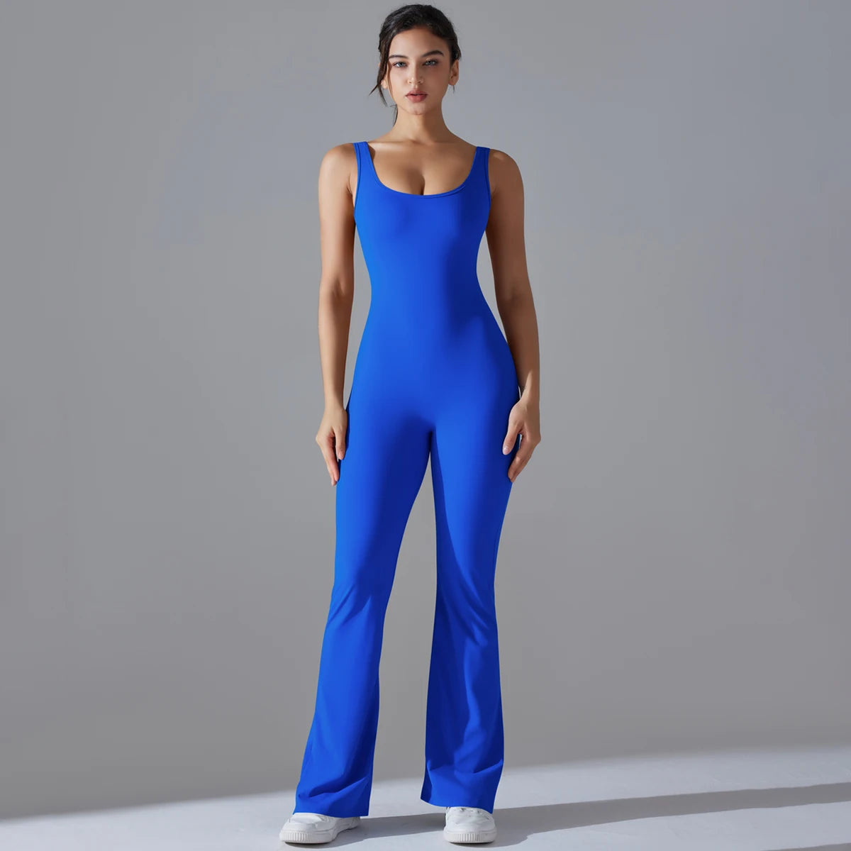 V Back Jumpsuit Gym Set Women Training Yoga Suit Sportswear Sports Fitness Rompers Stretch Workout Bodysuits The Clothing Company Sydney
