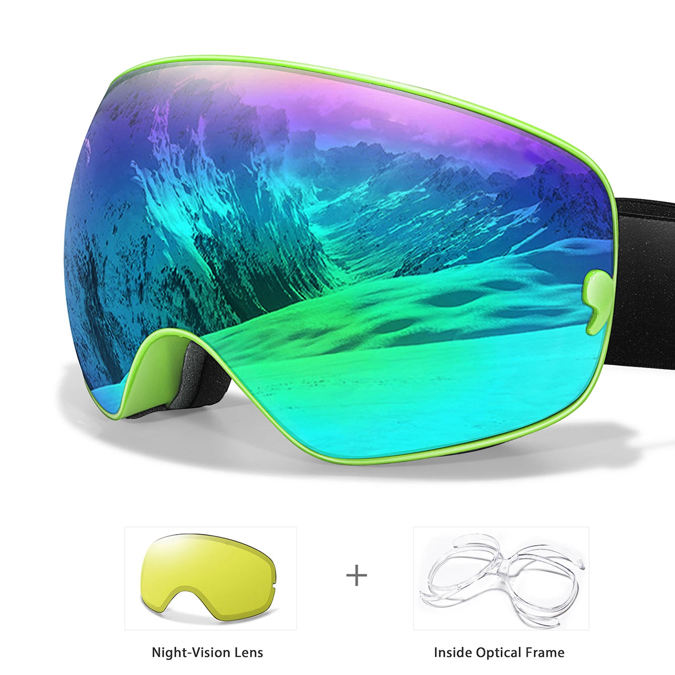 Unisex Ski Snow UV Goggles The Clothing Company Sydney