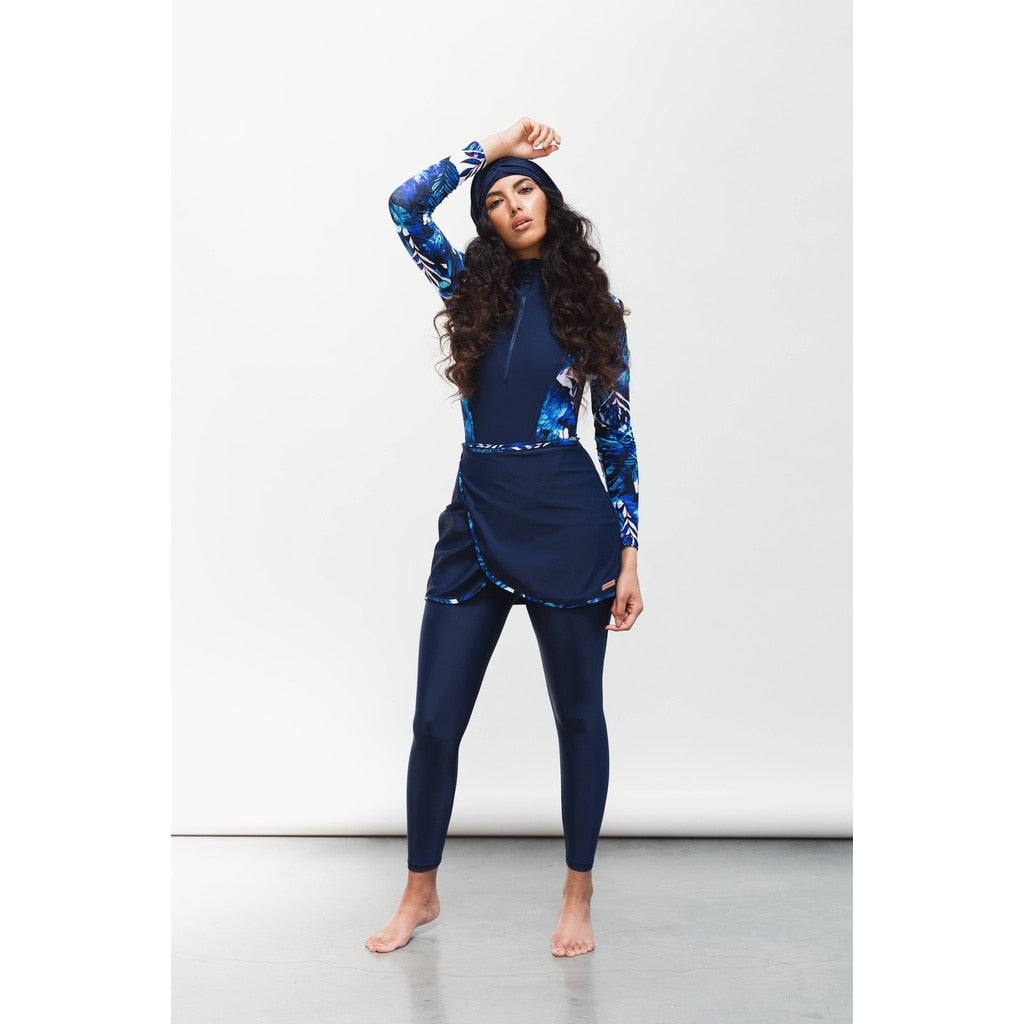 Women's Swimwear Long Sleeve Sport Swimsuit 3PCS Nylon Full Body ConservativeSwimming Suit The Clothing Company Sydney