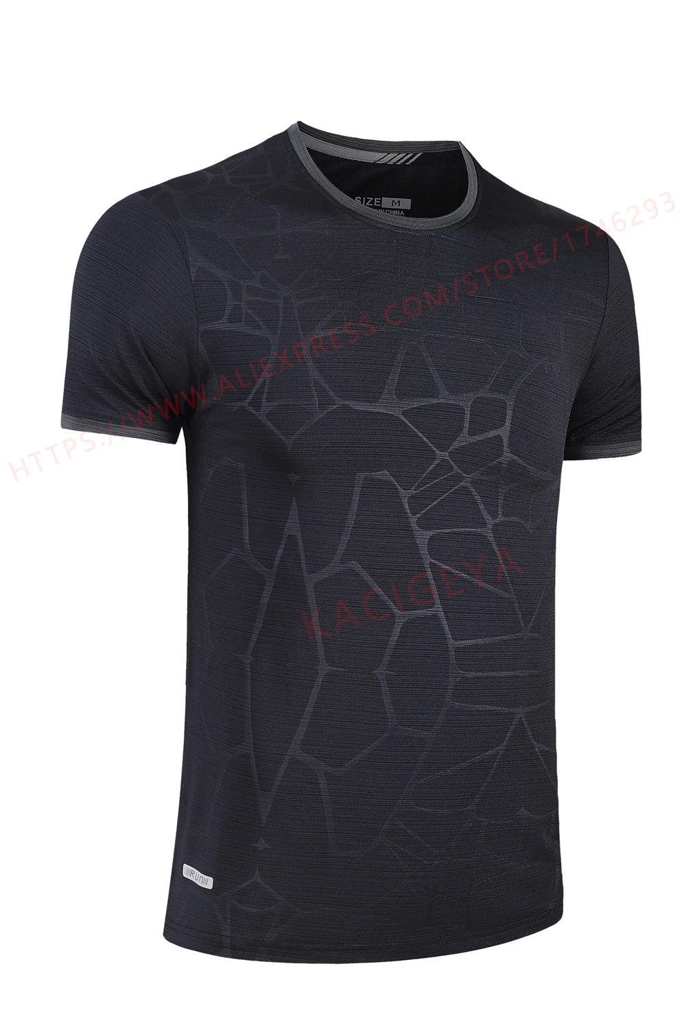 Breathable Print Shirts Running Sport Fashion Training Gym Lightweight Workout Quick Dry Short Sleeve Tops The Clothing Company Sydney