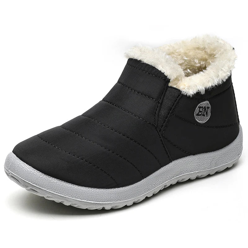 Men's Winter Snow Slip On Anke High Boots The Clothing Company Sydney