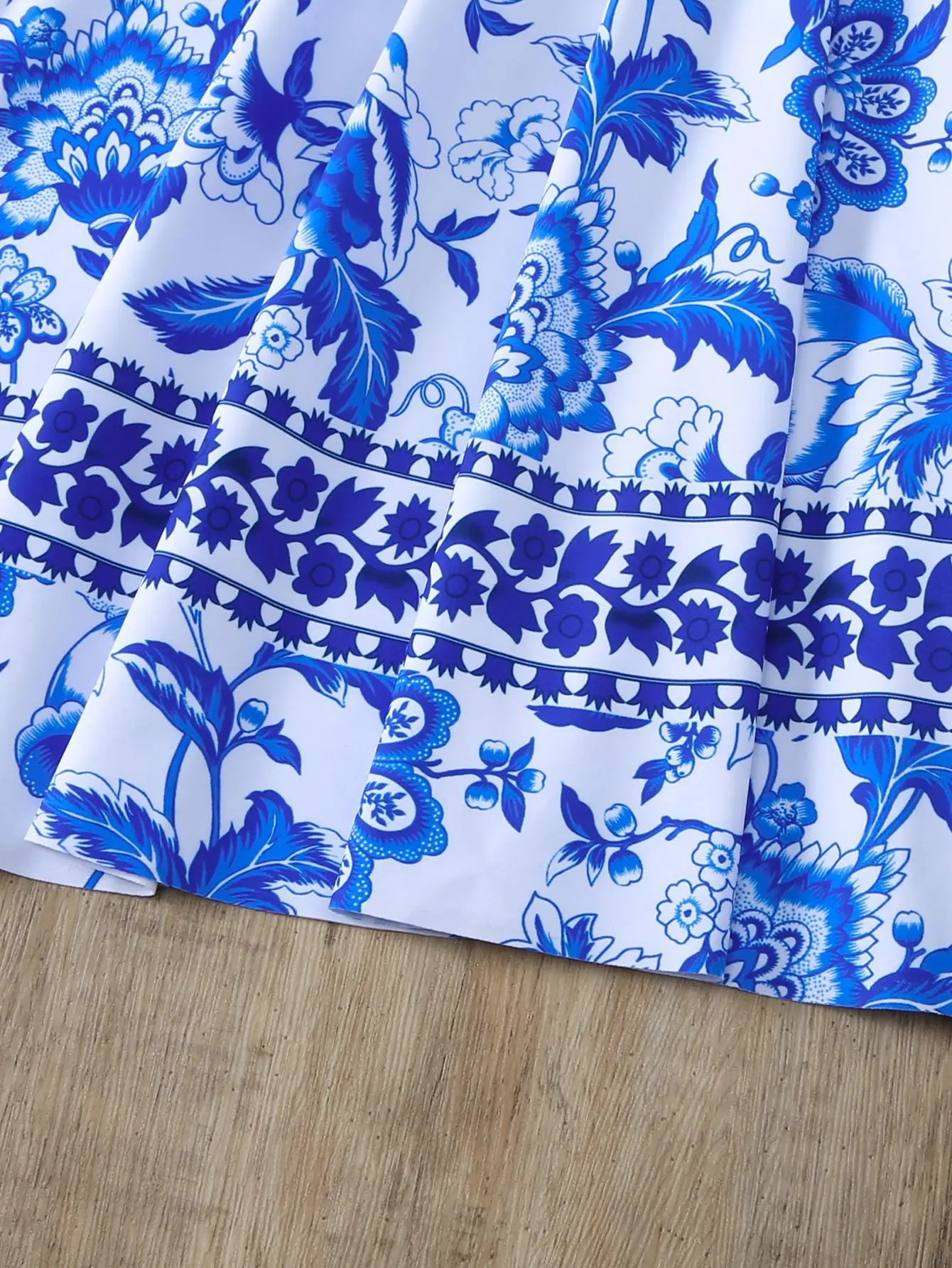 Summer Two Piece Swimsuit Vintage Floral Print Swimwear Female Tankini Sets Deep V Beach Wear Women Swimming Bathing Suit - The Clothing Company Sydney