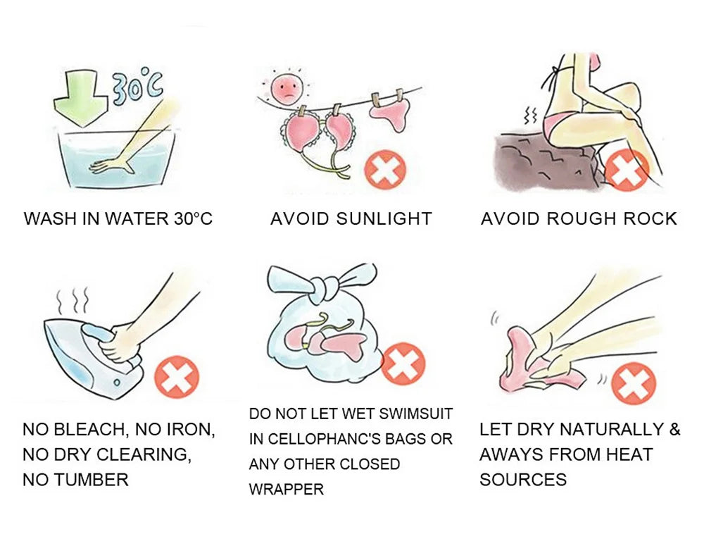 Low Waist Bikini Set Swimsuit Female Swimwear Women Solid Red Strappy Beachwear Bathing Suits - The Clothing Company Sydney