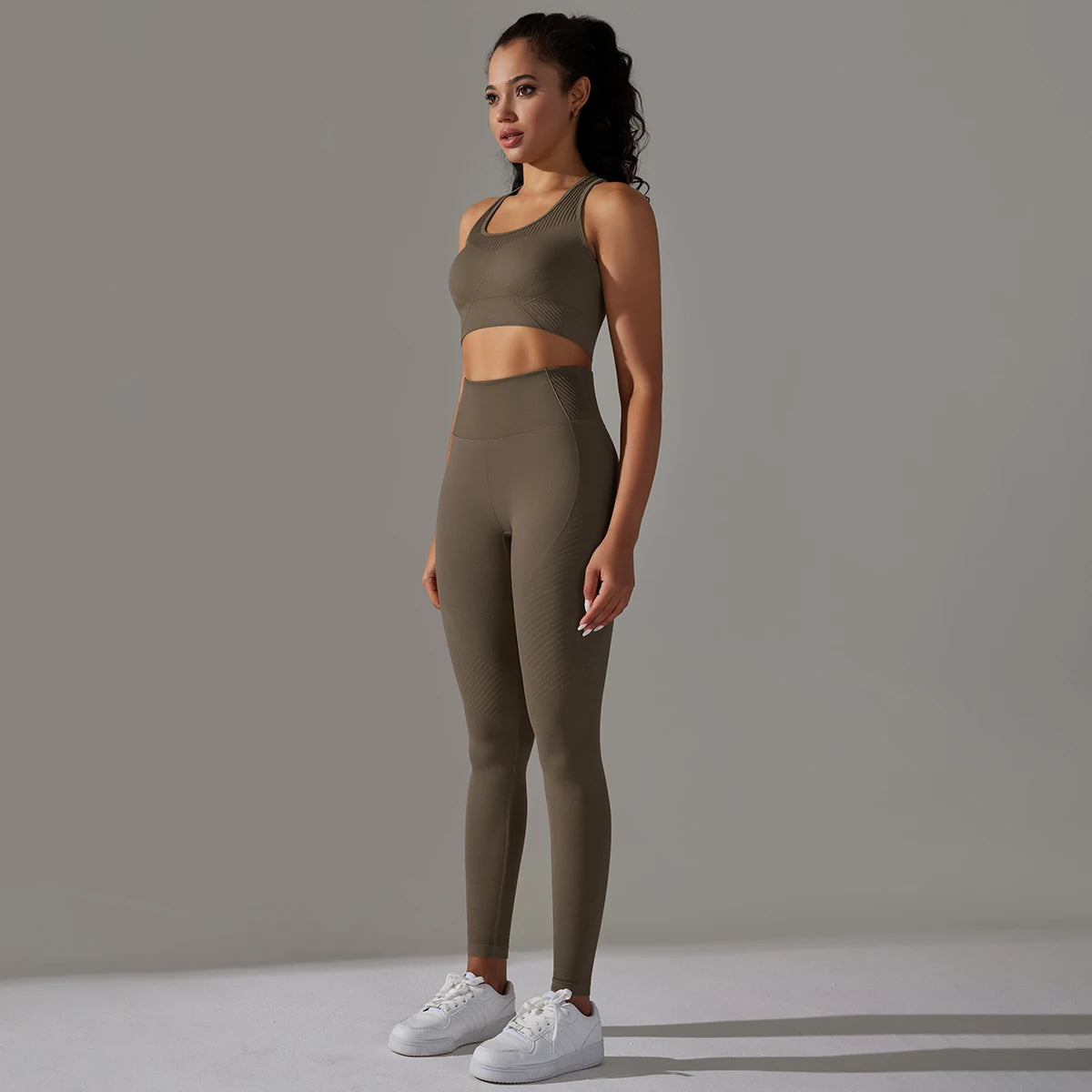 Women Yoga Set Seamless Sport Gym Set Bra Workout Running High Waist Leggings For Women Suit For Fitness Clothes Gymwear The Clothing Company Sydney