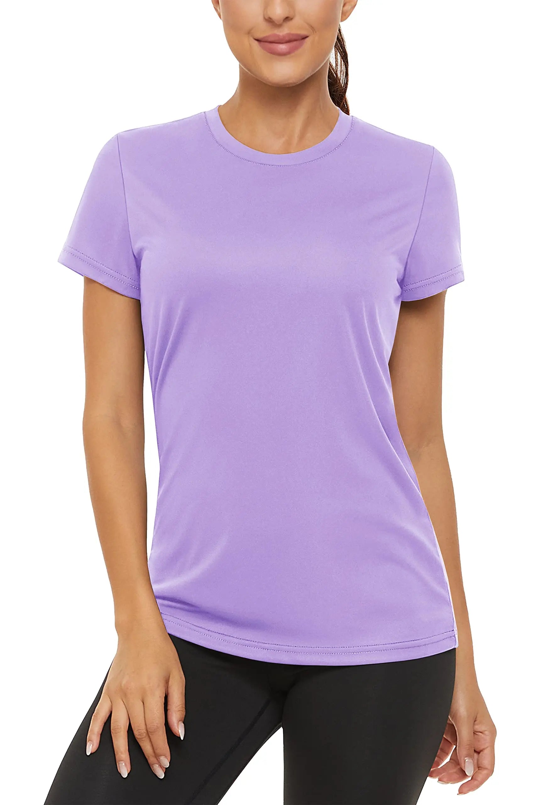 Summer Casual T-shirts UPF 50+ Quick Dry Womens Skin Sun Protection T-shirt Outdoor Running Swim Athletic T shirts Tops - The Clothing Company Sydney
