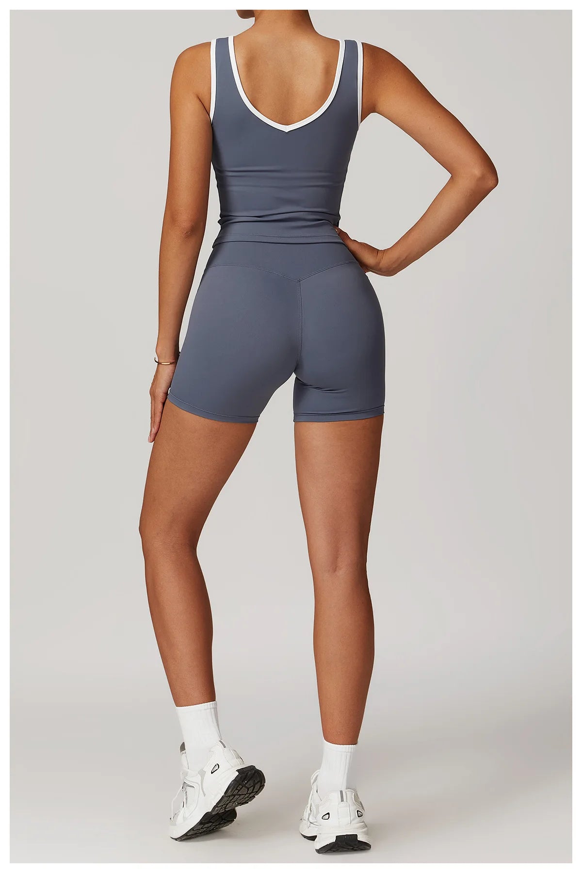 2 Piece Yoga Set Women's Workout Outfits Fitness Sportswear Gym Tracksuit High Waist Leggings Sports Bra Athletic Wear The Clothing Company Sydney