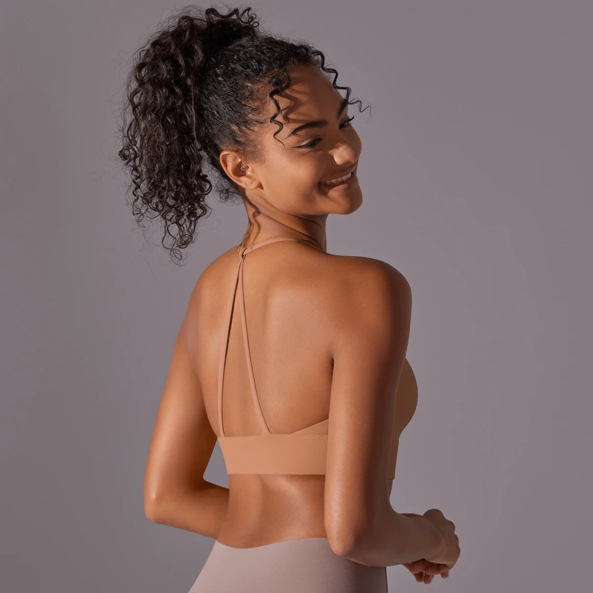 Sports Bra Soft Backless Women Fitness Bra Tights Yoga Vest High Strength Shockproof Gym Sports Top Push Up With Chest Pad - The Clothing Company Sydney