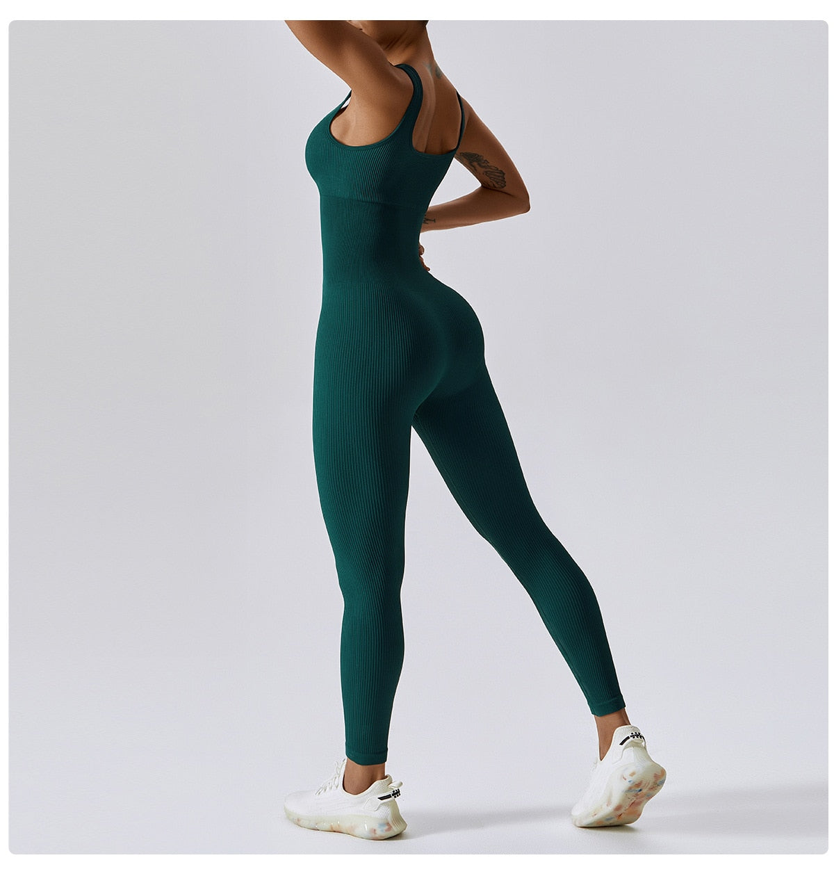 Spring Seamless One-Piece Yoga Clothes Sportswear Women's Gym Push Up Workout Clothes Fitness Sports Stretch Bodysuit Yoga Suit The Clothing Company Sydney