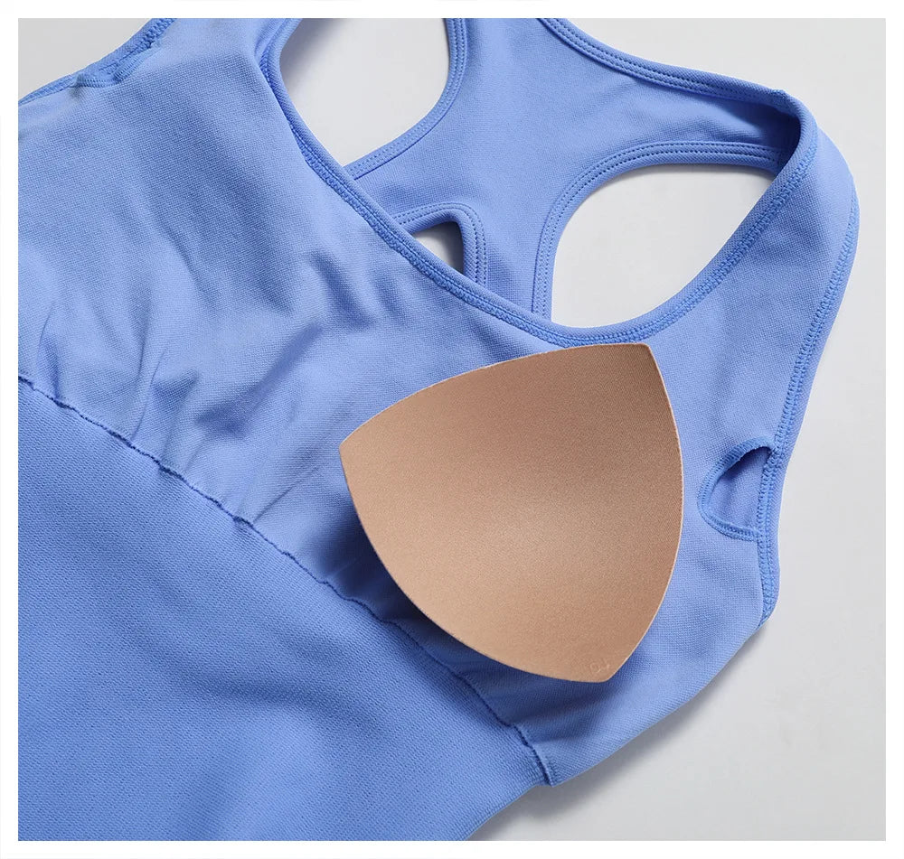 Yoga Set Seamless Gym Clothing Jumpsuit Fitness Sports Suits Workout Outfits For Women One Piece Set Sportswear - The Clothing Company Sydney