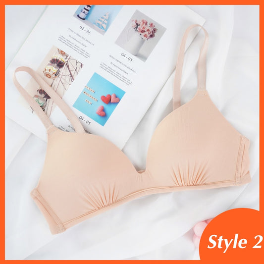 Seamless Bras for Women's Push Up Bras No Wire Brassiere A B Cup Underwear Bralette Three Quarters(3/4 Cup)  Lingerie The Clothing Company Sydney