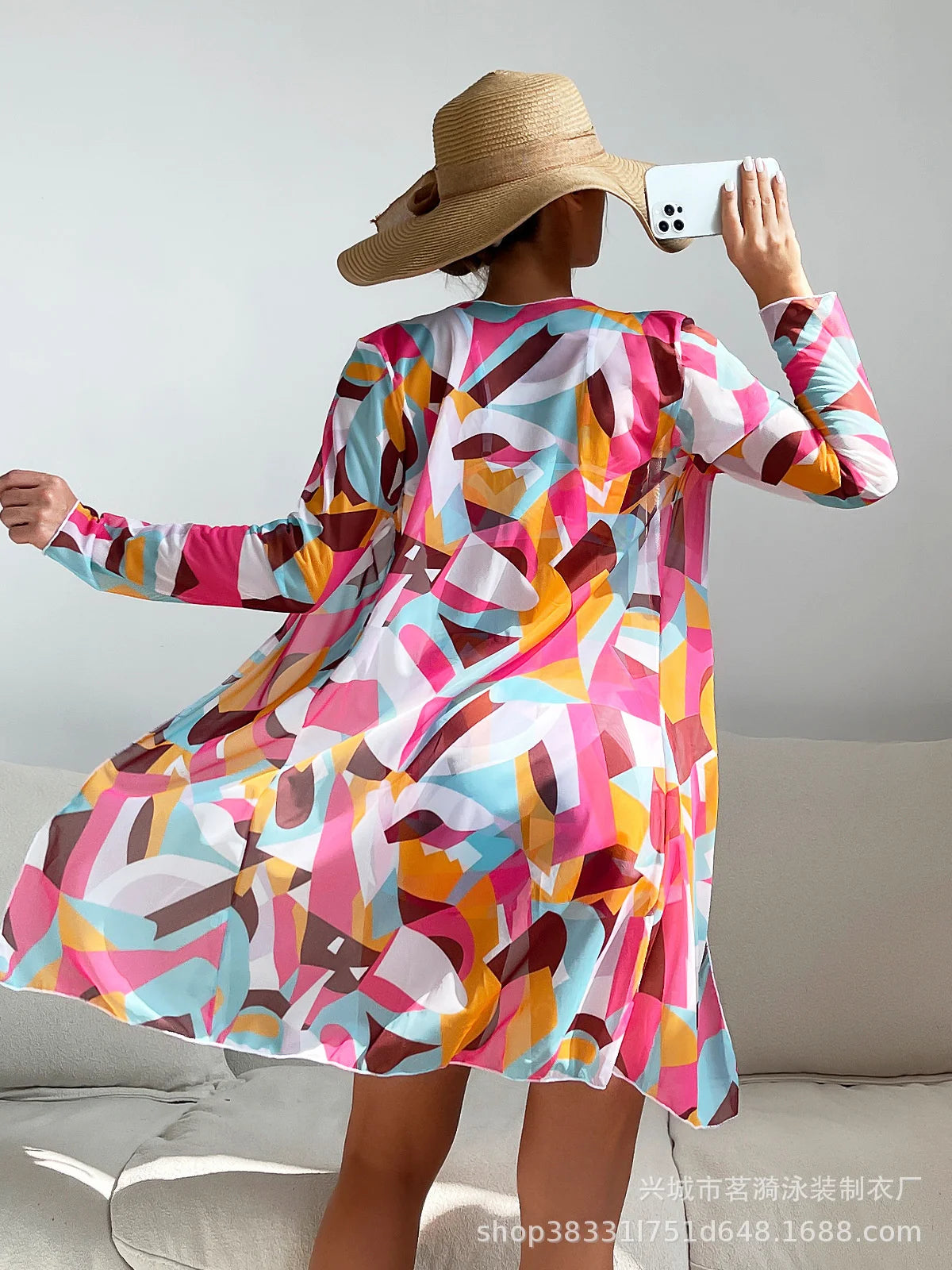 3 Piece Summer Print Swimsuits Tankini Sets Swimwear Beach Wear Bathing Suits Pool Women's Swimming Suit - The Clothing Company Sydney