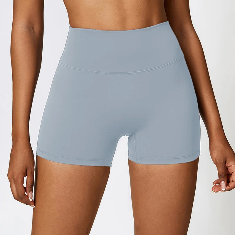Women's sports High waist fitness running cycling quick dry Breathable Yoga Shorts - The Clothing Company Sydney