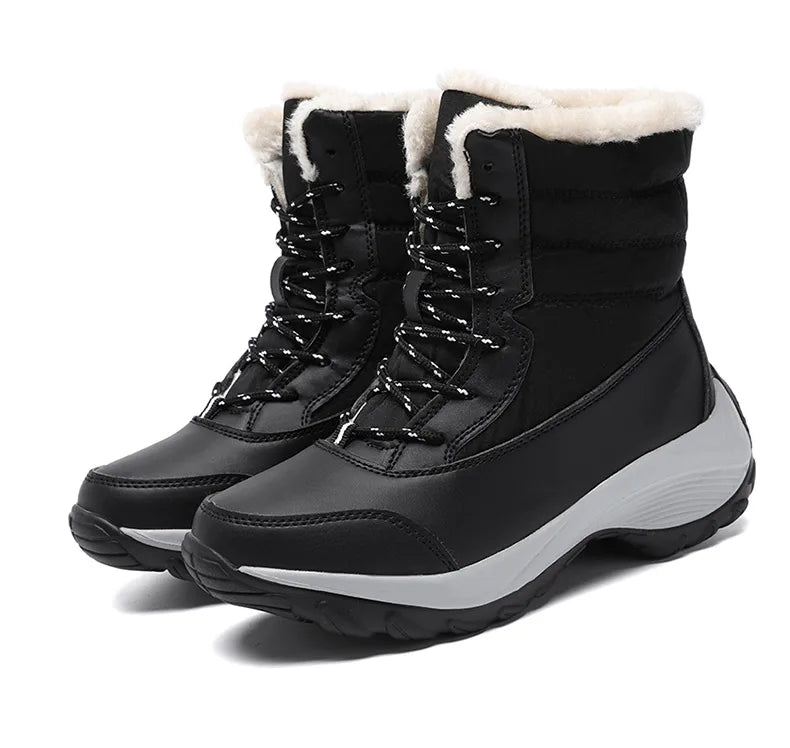 Women's Fur Winter Snow Ankle Boots The Clothing Company Sydney