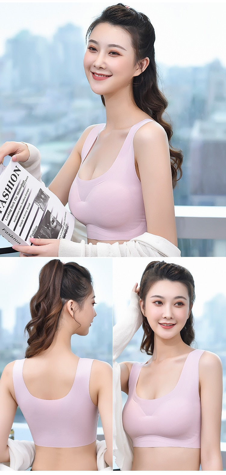 Ice Silk Bras Push Up Sports Bralette Emulsion Pad Sleep Bralette Lingerie Underwear The Clothing Company Sydney