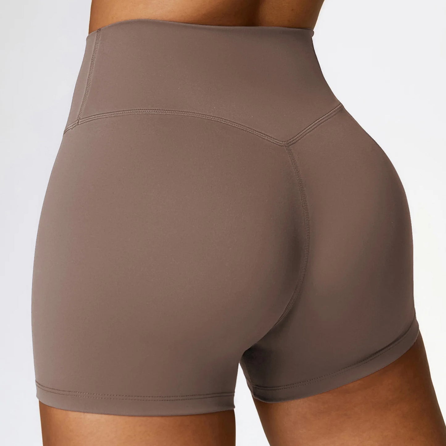 Women's sports High waist fitness running cycling quick dry Breathable Yoga Shorts - The Clothing Company Sydney