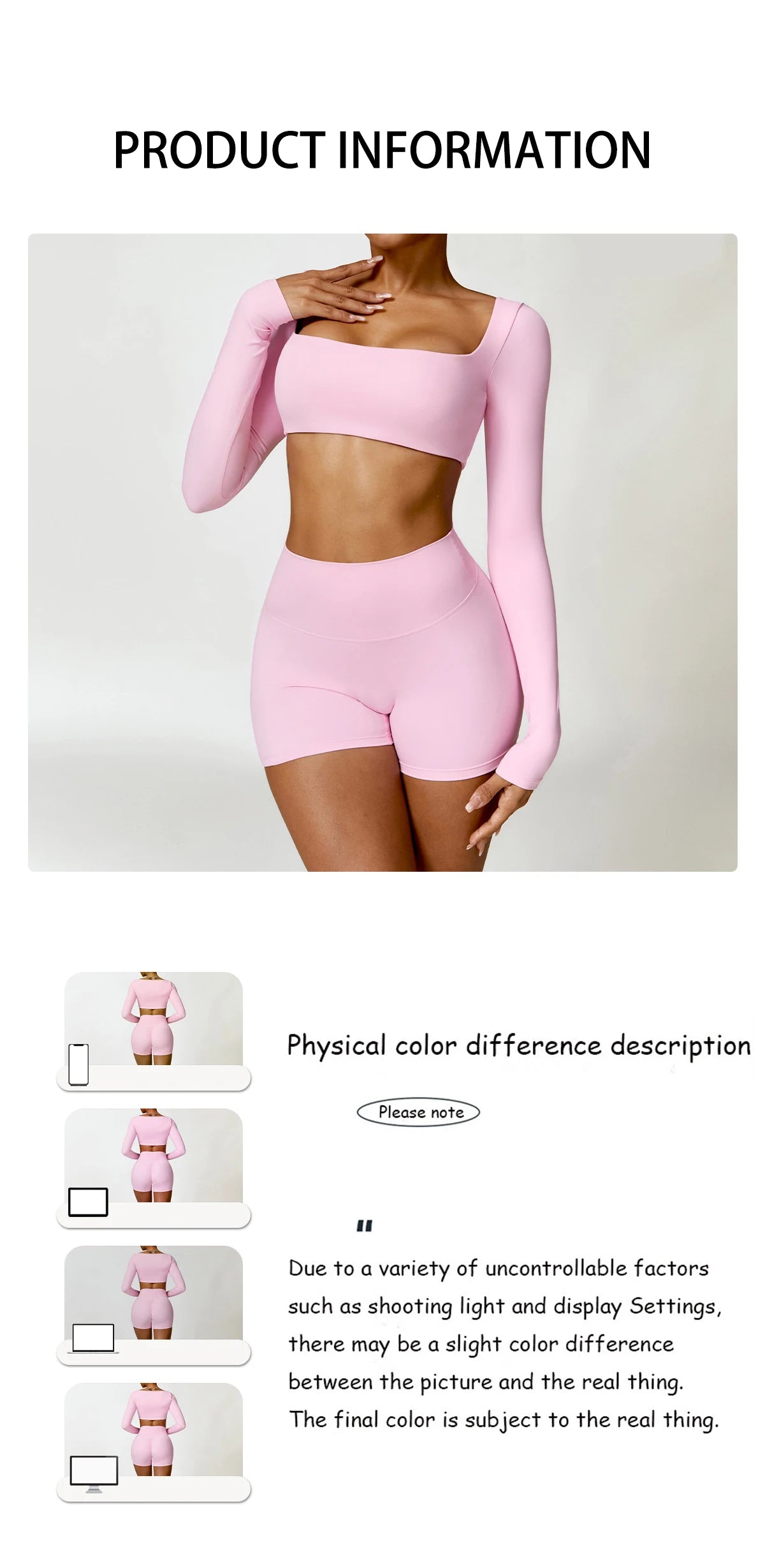 2 Piece Yoga Suit Sports Set Women Quick-Drying Gym Set Tracksuit Running Workout Long Sleeve Sports Shirt Clothing - The Clothing Company Sydney