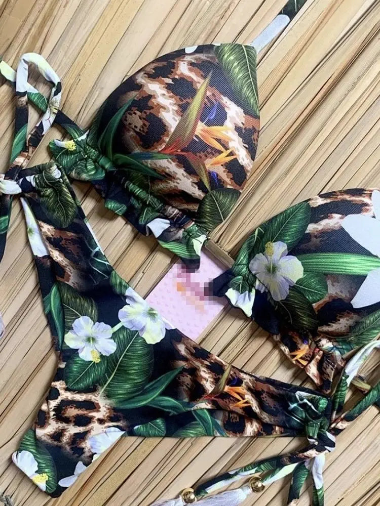 Women's Beachwear Sexy Bikinis Set Hot Sport Swimwear Push-Up Padded Swimsuit Exquisite Bather Swimwear The Clothing Company Sydney