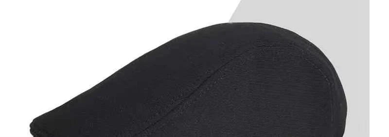 Men Women Beret Cotton Soft Top Casual Beanie Retro Newsboy Cap Peak Cap Driver Golf Hat - The Clothing Company Sydney