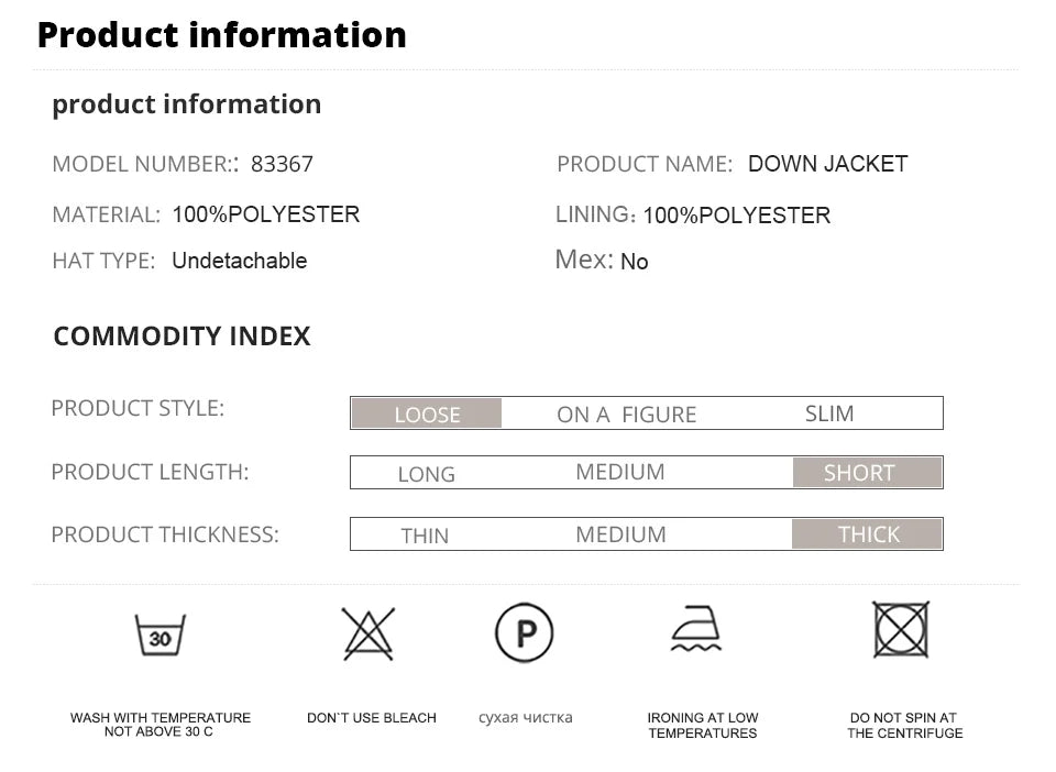 Hooded Parkas Women's Plus Size Casual Hooded Pocket Women Down Jacket Coat Outwear - The Clothing Company Sydney