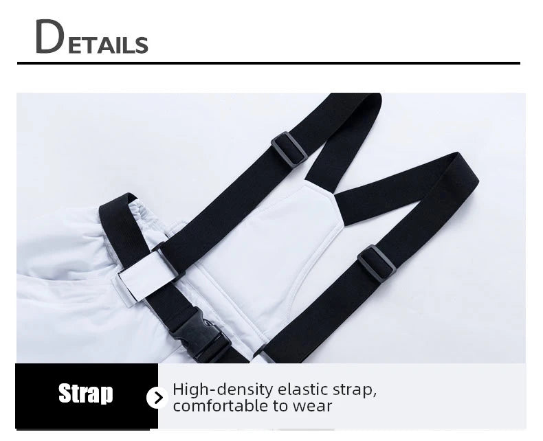 Ski Suit Snowboard Suits Women Windproof Waterproof Warm Thicken Snow Pants And Down Jacket Ski Clothes Set - The Clothing Company Sydney