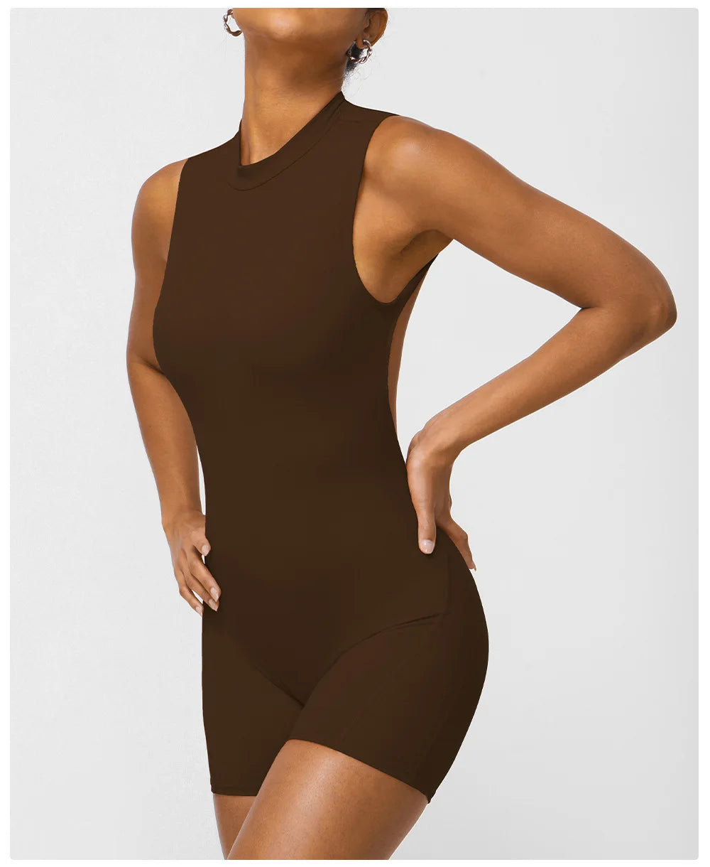 Women's Tracksuit Yoga Set One Piece Fitness Workout Rompers Sportswear Gym Set Workout Clothes Jumpsuit - The Clothing Company Sydney