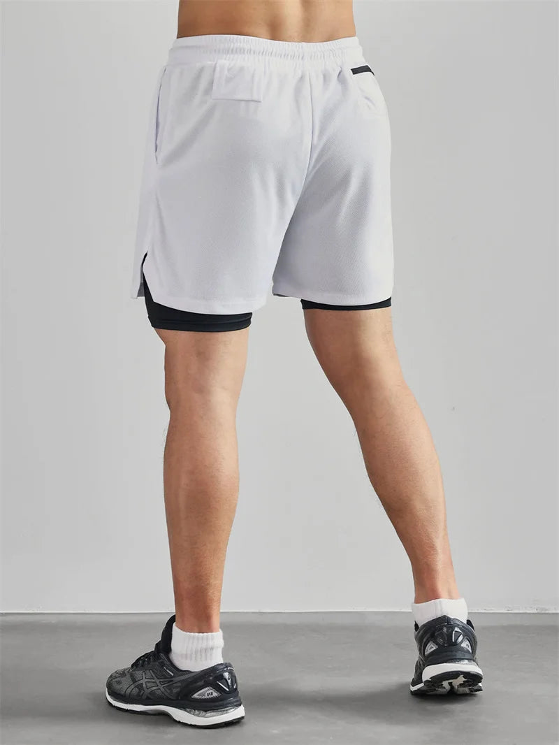 Men’s Multi-Pocket Workout Shorts – Lined Fitness, Running & Beachwear Shorts The Clothing Company Sydney